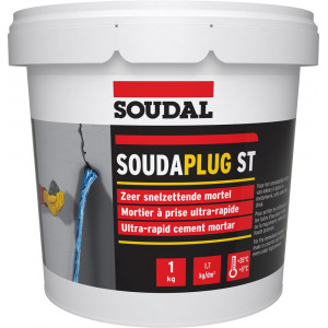Soudal Soudaplug ST - 1kg - Grijs - (doos a 6 emmers)