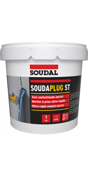 Soudal Soudaplug ST - 1kg - Grijs - (doos a 6 emmers)