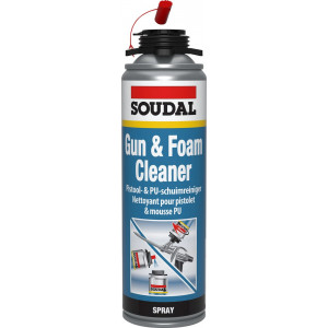 Soudal Gun & Foamcleaner - 500ml - Transparant - (doos a 6 bussen)