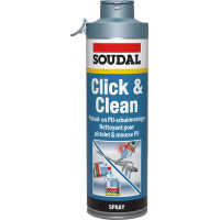 Soudal Click & Clean - 500ml - Transparant - (doos a 6 bussen)