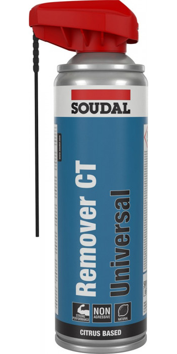 Soudal Remover CT - 500ml - Transparant - (doos a 12 bussen)
