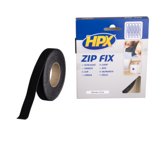 HPX Zip Fix Klittenband (Lus) 20mm x 5mtr