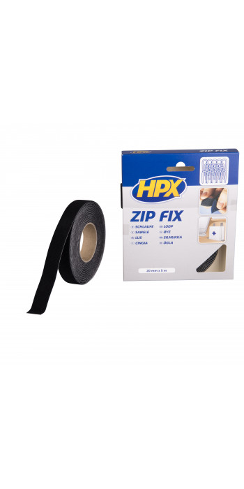 HPX Zip Fix Klittenband (Lus) 20mm x 5mtr