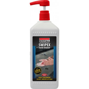 Soudal Swipex Handcleaner - 1 liter - Rood - (doos a 12 flessen)