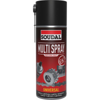 Soudal Multi Spray - 400ml - Transparant - (doos a 6 bussen)