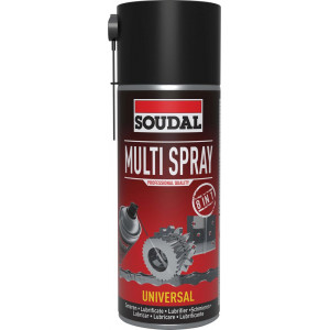 Soudal Multi Spray - 400ml - Transparant - (doos a 6 bussen)