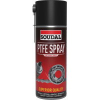 Soudal PFTE Spray - 400ml - Transparant - (doos a 6 bussen)