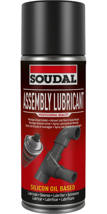 Soudal Assembly Lubricant - 400ml - Transparant - (doos a 6 bussen)