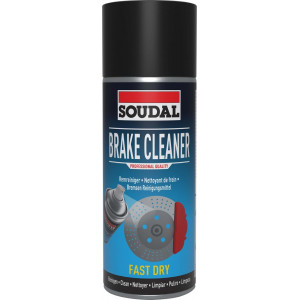 Soudal Brake Cleaner - 400ml - Transparant - (doos a 6 bussen)