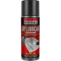 Soudal Dry Lubricant Spray - 400ml - Transparant - (doos a 6 bussen)