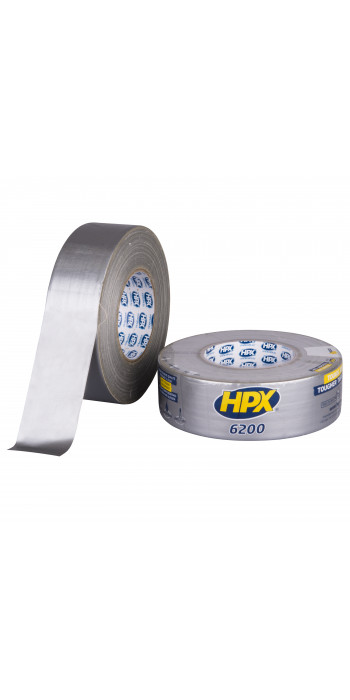 HPX Duct Tape 6200 - Reparatietape - Zilver - 48mm x 50mtr