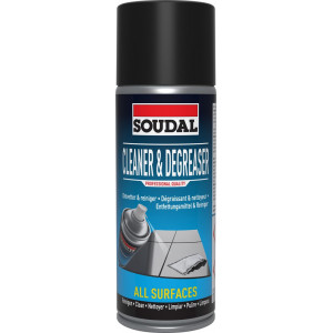 Soudal Cleaner & Degreaser - 400ml - Transparant - (doos a 6 bussen)