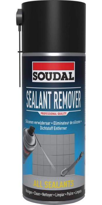 Soudal Sealant Remover - 400ml - Transparant - (doos a 6 bussen)
