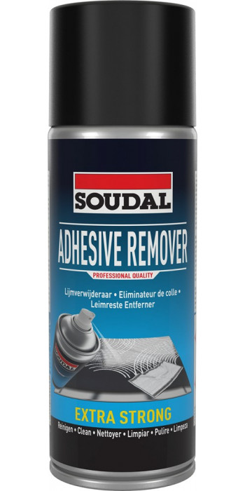 Soudal Adhesive Remover - 400ml - Transparant - (doos a 6 bussen)