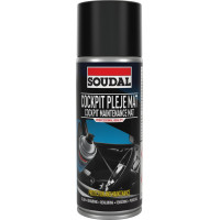 Soudal Cockpit Maintenance - 400ml - Transparant - (doos a 6 bussen)