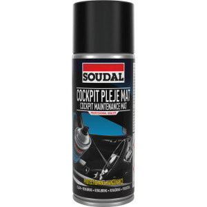 Soudal Cockpit Maintenance - 400ml - Transparant - (doos a 6 bussen)