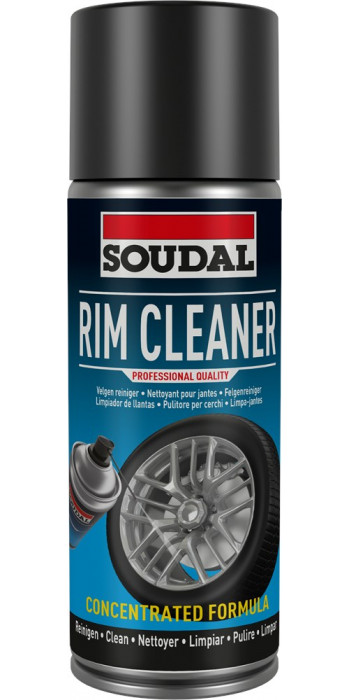 Soudal Rim Cleaner - 400ml - Transparant - (doos a 6 bussen)