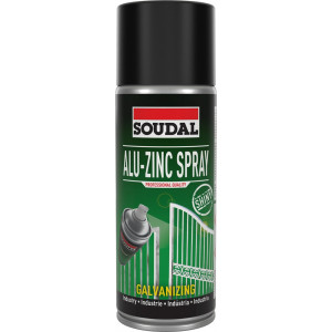 Soudal Alu-Zinc Spray - 400ml - Zink - (doos a 6 bussen)