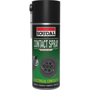 Soudal Contactspray - 400ml - Transparant - (doos a 6 bussen)