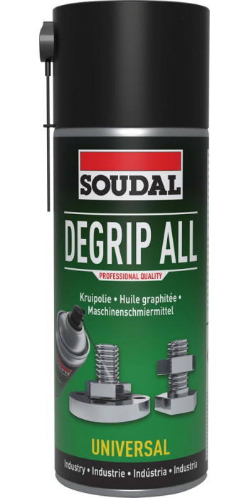 Soudal Degrip All - 400ml - Transparant - (doos a 6 bussen)