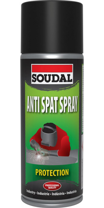 Soudal Anti Spat Spray - 400ml - Transparant - (doos a 6 bussen)