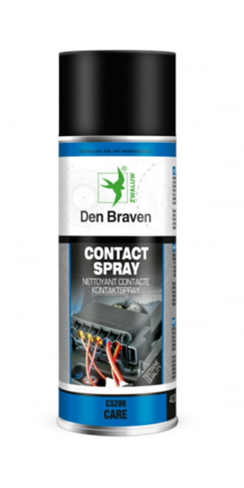 Zwaluw Contact Spray - 400ml - Transparant - (doos a 12 bussen)
