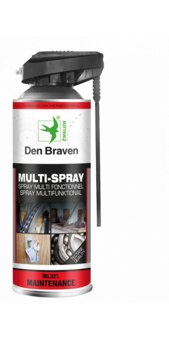 Zwaluw Multi Spray - 400ml - Transparant - (doos a 12 bussen)