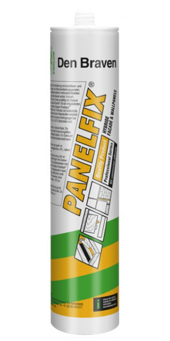 Zwaluw Panelfix - 290ml - Zwart - (doos a 12 kokers)