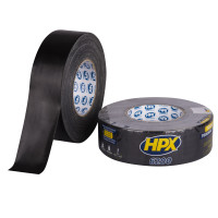 HPX Duct Tape 6200 - Reparatietape - Zwart - 48mm x 50mtr