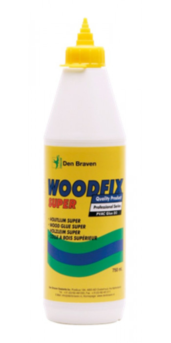 Zwaluw Woodfix D3 Super - 750ml - Wit - (doos a 12 stuks)