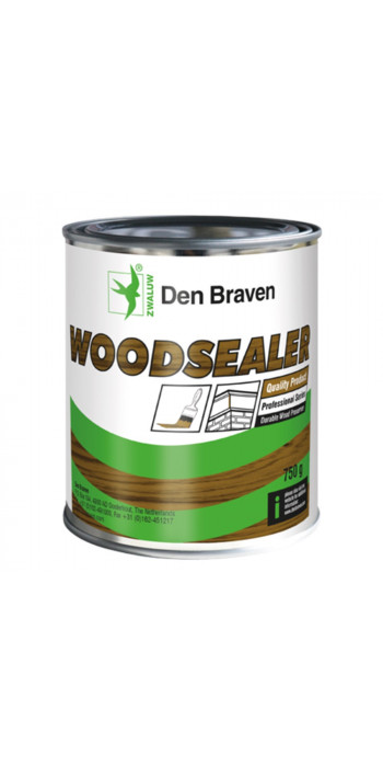 Zwaluw Woodsealer - 750g - Wit - (doos a 12 blikken)
