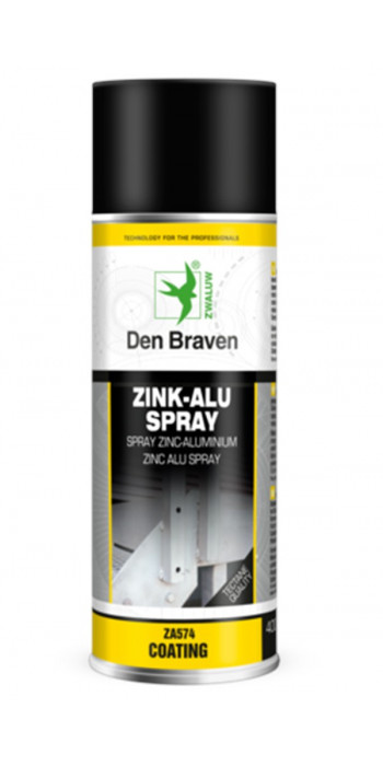 Zwaluw Zink-Alu Spray - 400ml - Aluminium - (doos a 12 bussen)