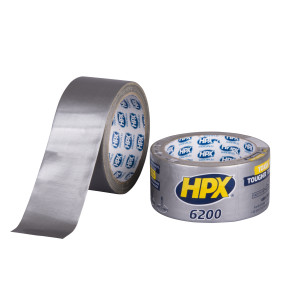 HPX Duct Tape 6200 - Reparatietape - Zilver - 48mm x 10mtr