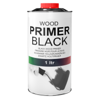 Zwaluw Wood Primer Black - 1 Liter - Zwart - (doos a 6 blikken)