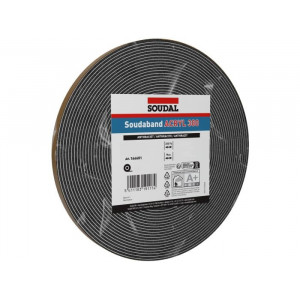 Soudal Soudaband Acryl 300 15/3-12 10m - Antraciet - (doos a 26 rollen)