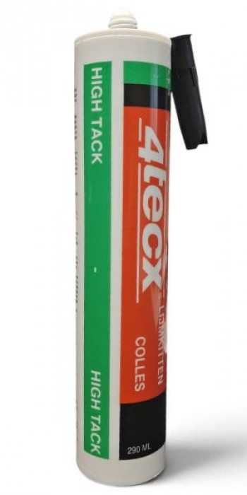 4TECX High Tack Lijmkit Zwart - 290 ml