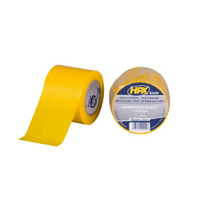 HPX Isolatietape 52400 - PVC - 50mm x 10mtr - Geel