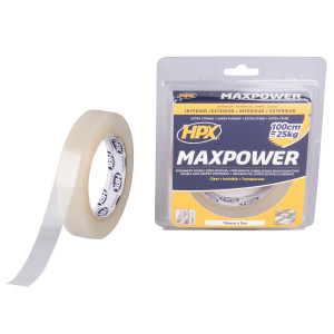 HPX Max Power Transparant - 19mm x 5mtr