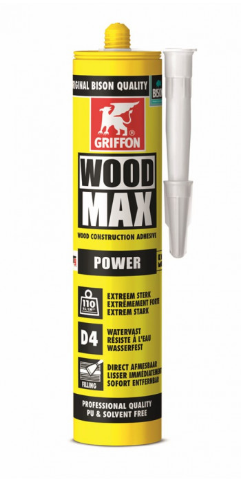 Griffon Wood Max Constructielijm (D4) 380gr