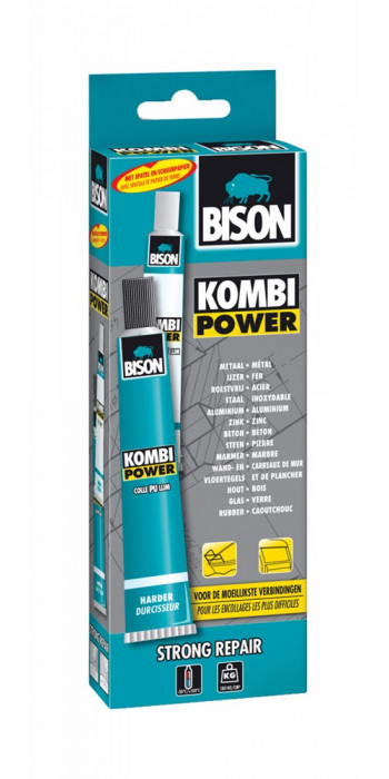Bison Kombi Power 2-Componenten Epoxy FBX - 65ml