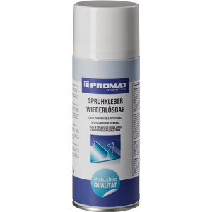 Promat Spuitlijm - Verwijderbaar Transparant - 400ml