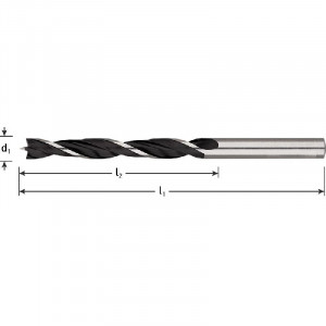 Houtspiraalboor Standaard - 235.1200 - 12x96x151mm 