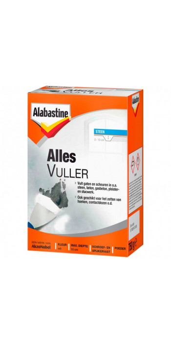 Alabastine Allesvuller - Wit - 750gr