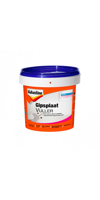 Alabastine Gipsplaatvuller - Kant en Klaar - 1Ltr 