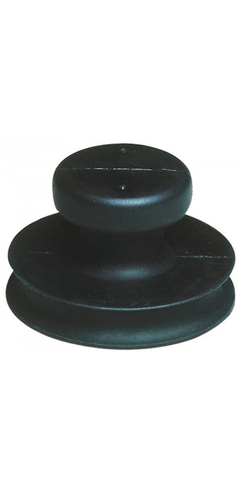 Veribor Zuigheffer - Rubber met Knopgreep - 80mm - 15kg