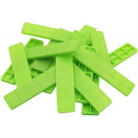 Kunststof Glasblok - 100x26x5mm - Groen (100st)