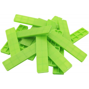 Kunststof Glasblok - 100x32x5mm - Groen (100st)