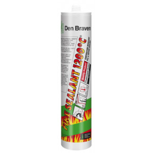 Zwaluw Fire Sealant - Zwart - 310ml