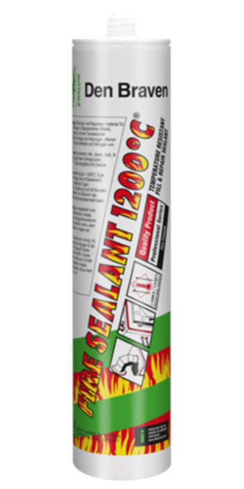 Zwaluw Fire Sealant - Zwart - 310ml