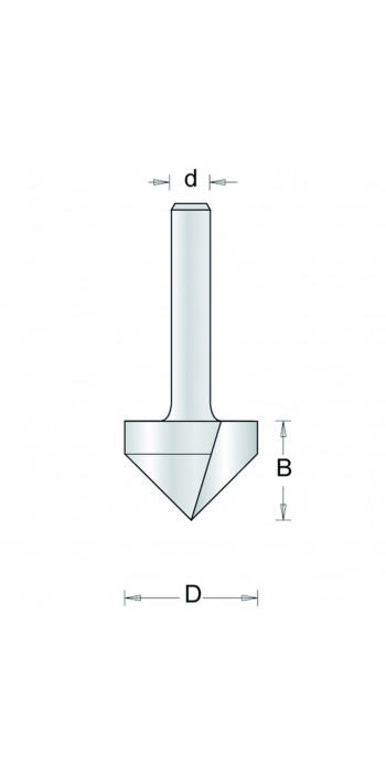 HSS V-Groeffrees 16-6 - D= 31,3